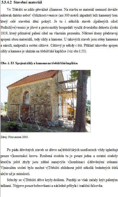 architektura venkovských fasád a kontext