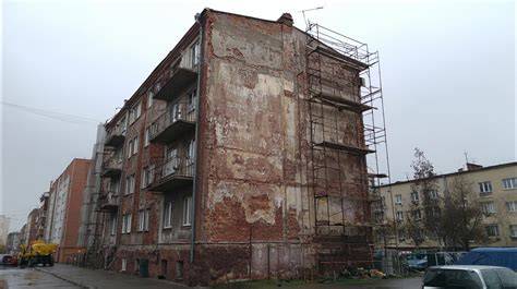 vizuální schéma postupu renovace fasády