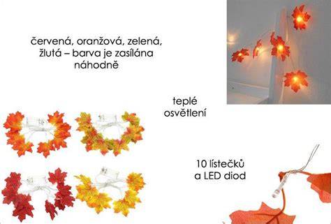 listy s LED