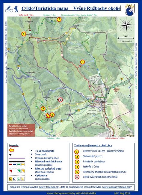 mapa trasy natáčení Vinnetou