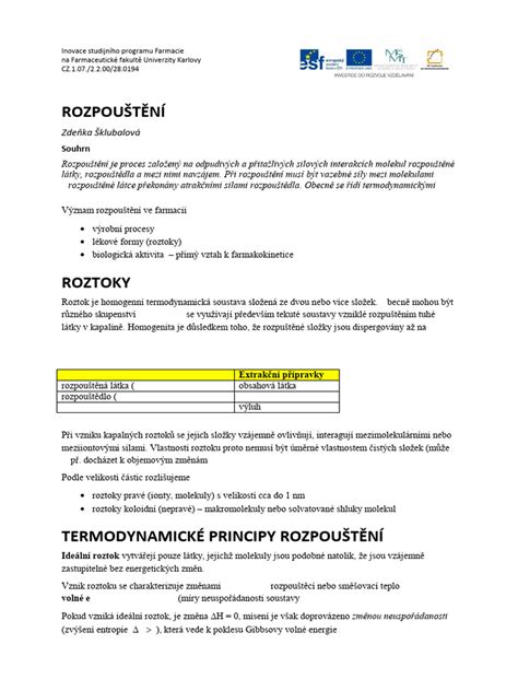 grafika rozpouštění polystyrenu v acetonem