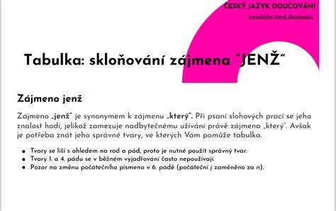 přehledná tabulka produktů