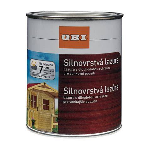 OC OBІ Silnovrstvá lazura - venkovní použití