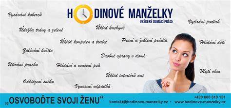 hodinové manželky - služby a montáže