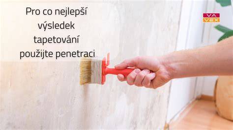 Podkladová příprava a penetrace