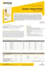 SDK desky OSB a izolace Isover Unirol Profi