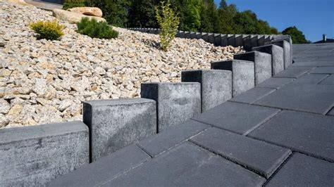 betonové palisády čtvercový a modulární profil