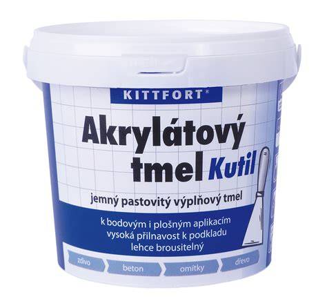 Akrylátový tmel - vnitřní použití a typy tmelení