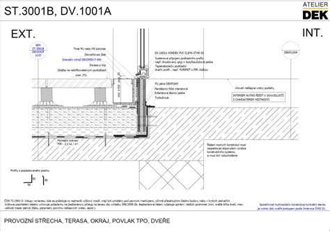 ukončení podlahy u dveří - detail