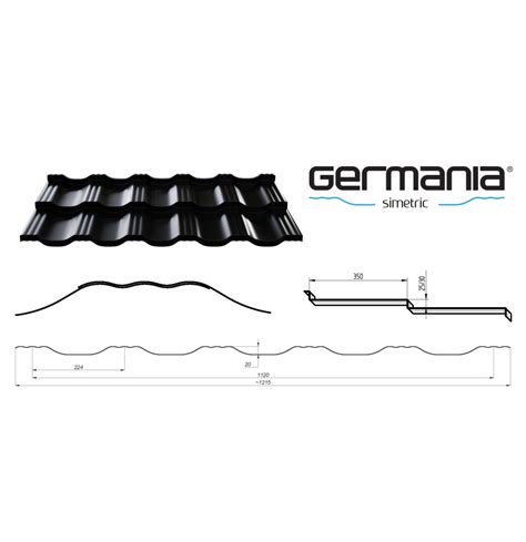 Germania Simetric šířka 1120 mm