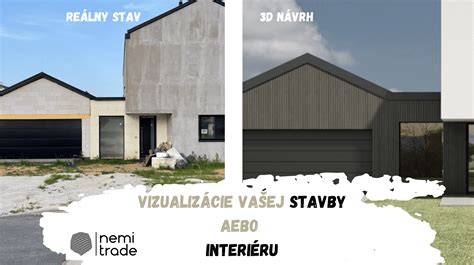 Pozemek a stavby na něm (vizualizace rozdělení)