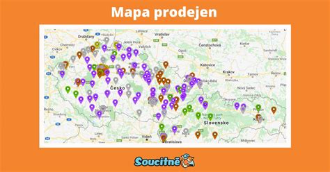 Mapa prodejen a skladů dřeva v regionu