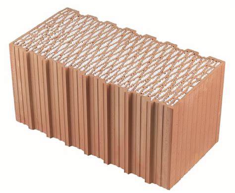 Grafické znázornění broušené cihly Heluz Plus 40 (pro lepší srozumitelnost)
