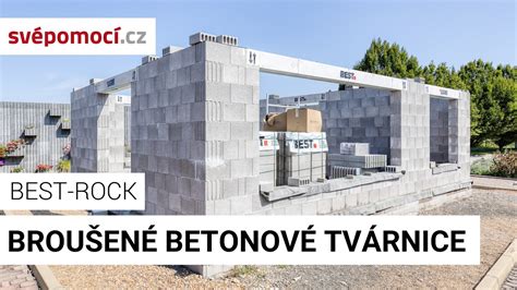 betonové skořepinové tvárnice výhody použití