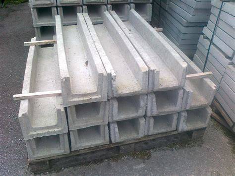 betonovy zlab A15 rozmery a mriž (schematicka)