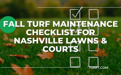 image maintenance checklist for turf tiles