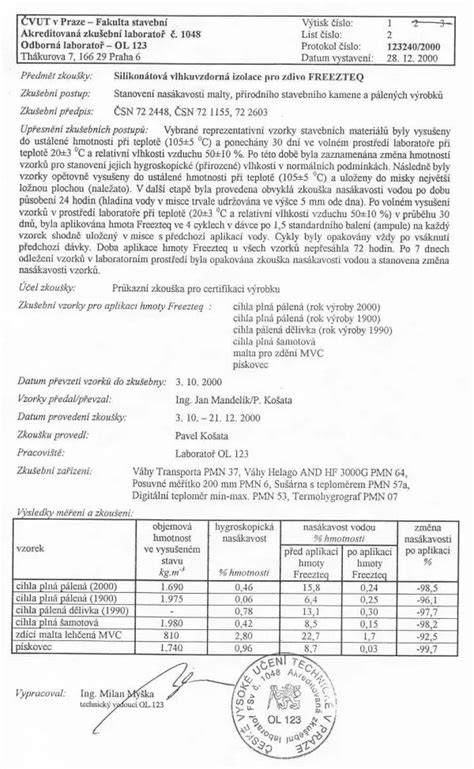Certifikace a testy kotevní techniky