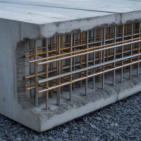 armovaný beton - výztuž a spojení