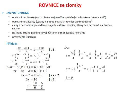 rovnice pro výběr formátu obkladů