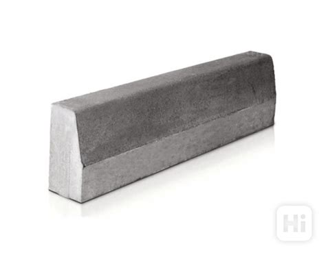 Betonový obrubník detaily per a drážky