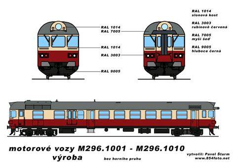 nátěr vozů M 296 (ilustrativní)