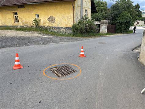 schemat spojení betonu a vpustí
