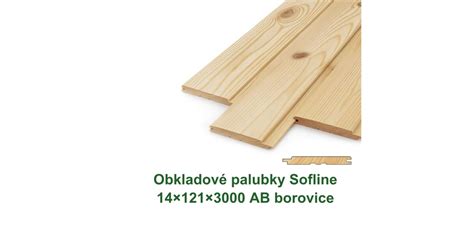 obkladové palubky borovice - vizuální ukázka