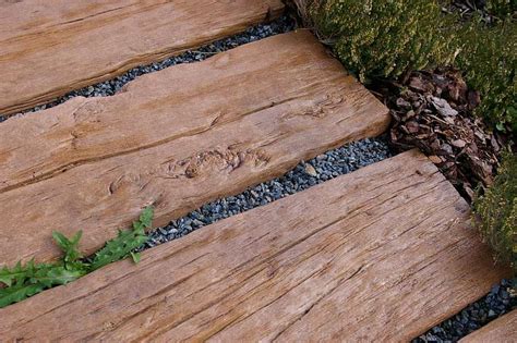 betonová prkna imitující dřevo schéma vrstvení