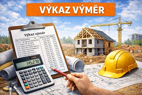 graf výkazu výměr a položek