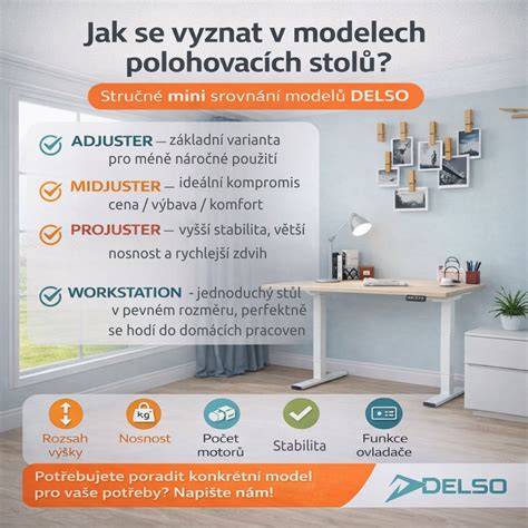 přehledné srovnání uchycení a ochrany stolů