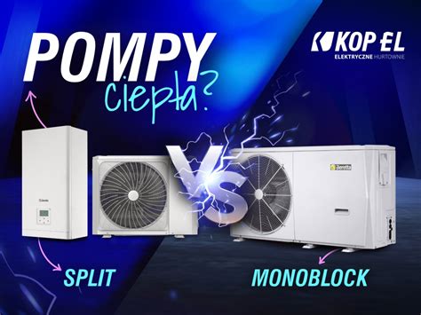 infografika porovnání monoblok vs split