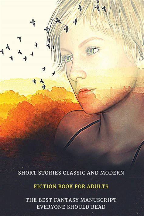 illustration of a collection of short stories in a classic anthology style