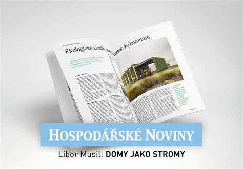 logo LIKO-S a koncept Domy jako stromy
