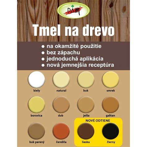 tmely na drevo borovice ilustrace
