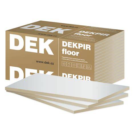 Izolace podlah - PIR a DEKPIR FLOOR 022
