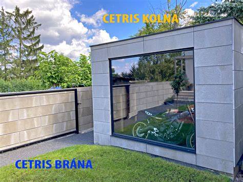 kontaktní fasáda - cementotříškové desky CETRIS