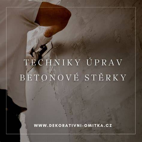 betonove stěrky a jejich techniky Aurora Acero