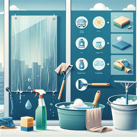 infografika: správná technika mytí oken