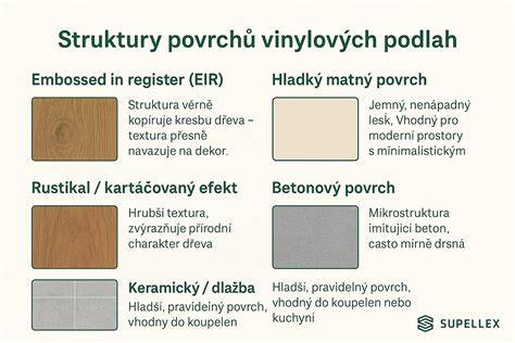 ruční průvodce výběrem mezi různými typy vinylových podlah