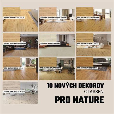 přehled ukázek PVC podlah s dekory