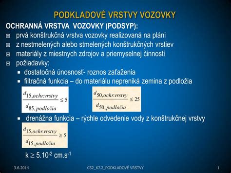Stabilní spodní vrstva vozovky s MZK