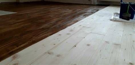 renovace smrkových dřevěných prvků interiér