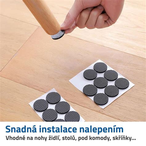 podložky pod nábytek proti poškození laminátu