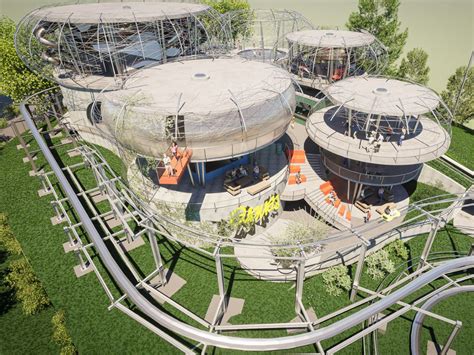 vizualizace nové bobové dráhy Prosek a červený beton