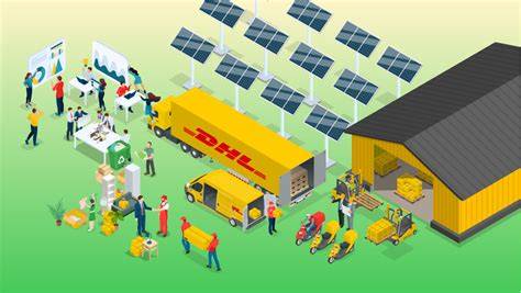 Infografika: Jak funguje logistika doručování (DHL a UPS)