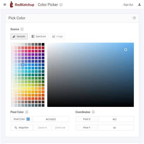 color picker vs swatches infographic
