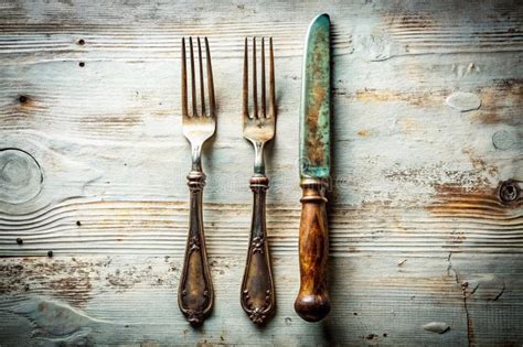 illustration of vintage patina technique