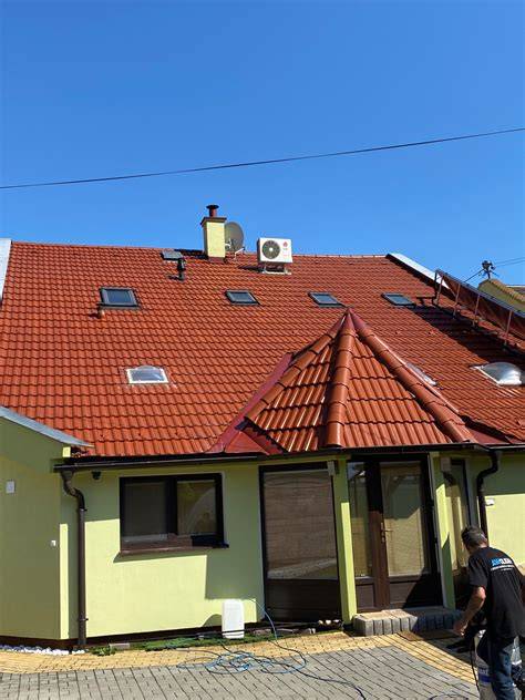 střešní přesah a ochrana fasád