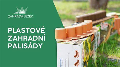 plastové palisády a jejich použití v zahradě