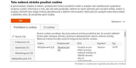 Logo výrobce Henkel a jeho upozornění na cookies